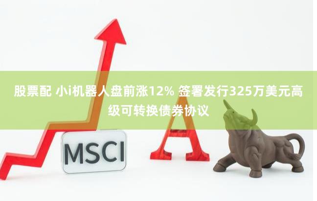 股票配 小i机器人盘前涨12% 签署发行325万美元高级可转换债券协议